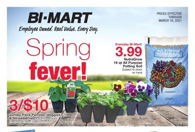 Bi-Mart Weekly Ad Flyer March 2 to March 16