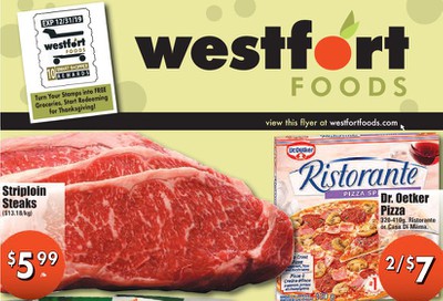 Westfort Foods Flyer October 11 to 17