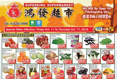 Superking Supermarket (North York) Flyer October 11 to 17