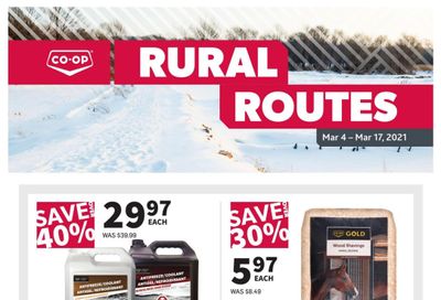 Co-op (West) Rural Routes Flyer March 4 to 17