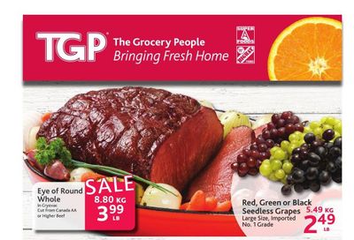 TGP The Grocery People Flyer March 4 to 10