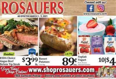 Rosauers Weekly Ad Flyer March 3 to March 9