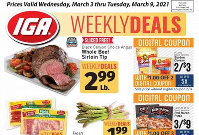 IGA Weekly Ad Flyer March 3 to March 9