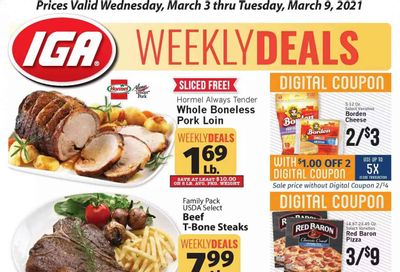 IGA Weekly Ad Flyer March 3 to March 9