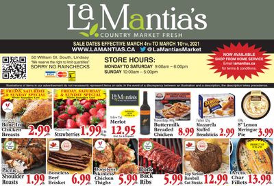 LaMantia's Flyer March 4 to 10