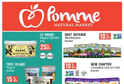 Pomme Natural Market Monthly Flyer March 4 to 31