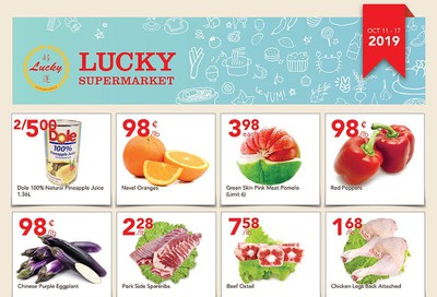 Lucky Supermarket (Winnipeg) Flyer October 11 to 17