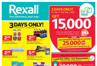 Rexall (West) Flyer March 5 to 11