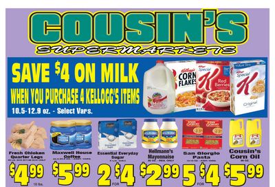 Cousin's Supermarket Weekly Ad Flyer March 1 to March 15, 2021