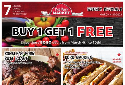 Red Barn Market Flyer March 4 to 10