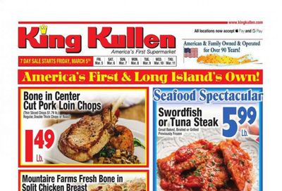 King Kullen Weekly Ad Flyer March 5 to March 11