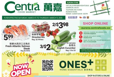 Centra Foods (Aurora) Flyer March 5 to 11