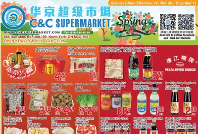 C&C Supermarket Flyer March 5 to 11