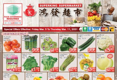 Superking Supermarket (North York) Flyer March 5 to 11