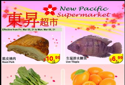 New Pacific Supermarket Flyer March 5 to 8