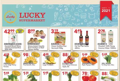 Lucky Supermarket (Calgary) Flyer March 5 to 11