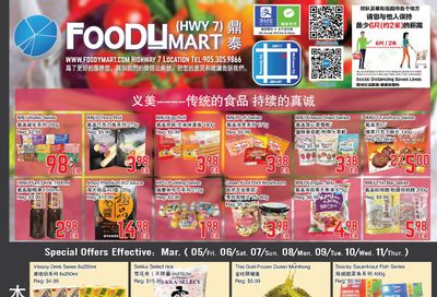 FoodyMart (HWY7) Flyer March 5 to 11