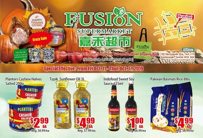 Fusion Supermarket Flyer October 11 to 17