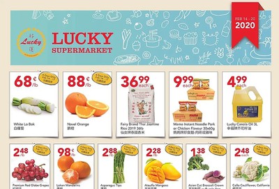 Lucky Supermarket (Edmonton) Flyer February 14 to 20