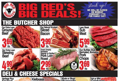 Big Red Markets Flyer February 14 to 20