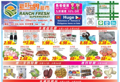 Ranch Fresh Supermarket Flyer February 14 to 20