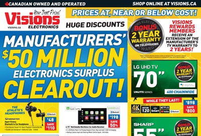 Visions Electronics Flyer October 11 to 17