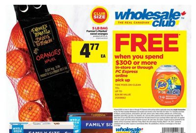 Real Canadian Wholesale Club Flyer March 5 to 11