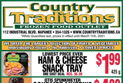 Country Traditions Flyer March 4 to 11