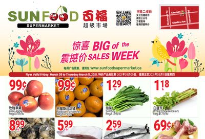 Sunfood Supermarket Flyer March 5 to 11