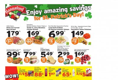 Hannaford (ME) Weekly Ad Flyer March 7 to March 13