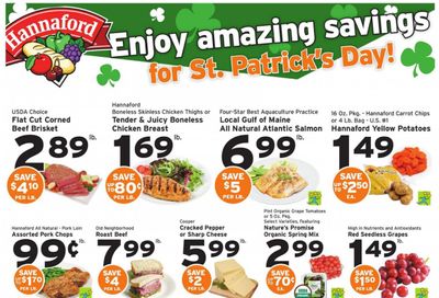 Hannaford (NY) Weekly Ad Flyer March 7 to March 13