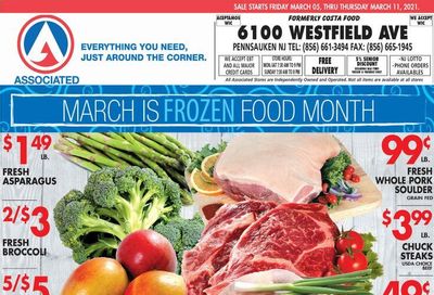 Associated Supermarkets Weekly Ad Flyer March 5 to March 11