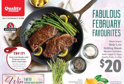 Quality Foods Flyer February 17 to 23