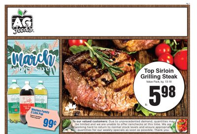 AG Foods Flyer March 7 to 13