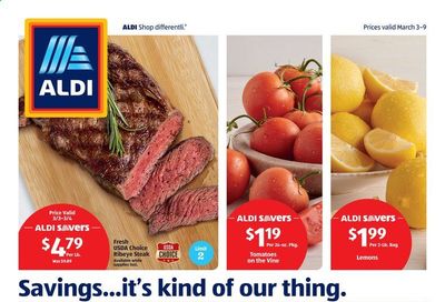 ALDI (CA) Weekly Ad Flyer March 3 to March 9