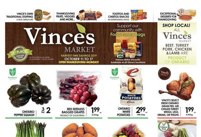 Vince's Market Flyer October 11 to 17