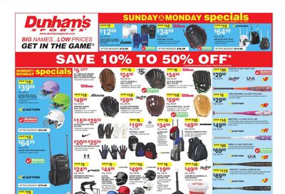 Dunham's Sports (MI, PA, WI) Weekly Ad Flyer March 6 to March 11