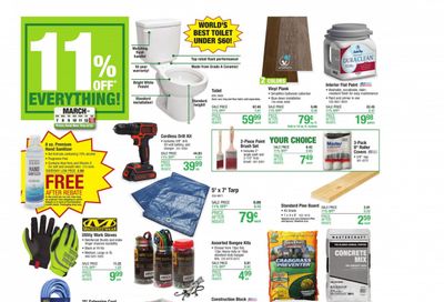 Menards Weekly Ad Flyer March 7 to March 13