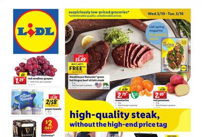 Lidl Weekly Ad Flyer March 10 to March 16