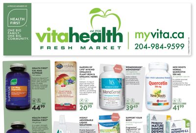 Vita Health Fresh Market Health First Flyer March 5 to 21