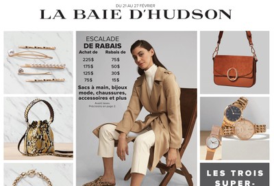 Hudson's Bay (QC) Flyer February 21 to 27