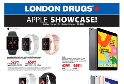 London Drugs Apple Showcase Flyer February 14 to 21