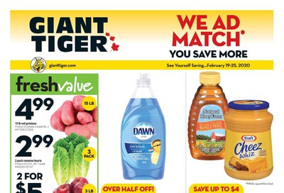 Giant Tiger (West) Flyer February 19 to 25