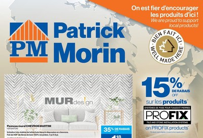 Patrick Morin Flyer February 20 to 26