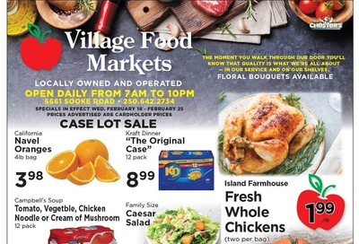 Village Food Market Flyer February 19 to 25
