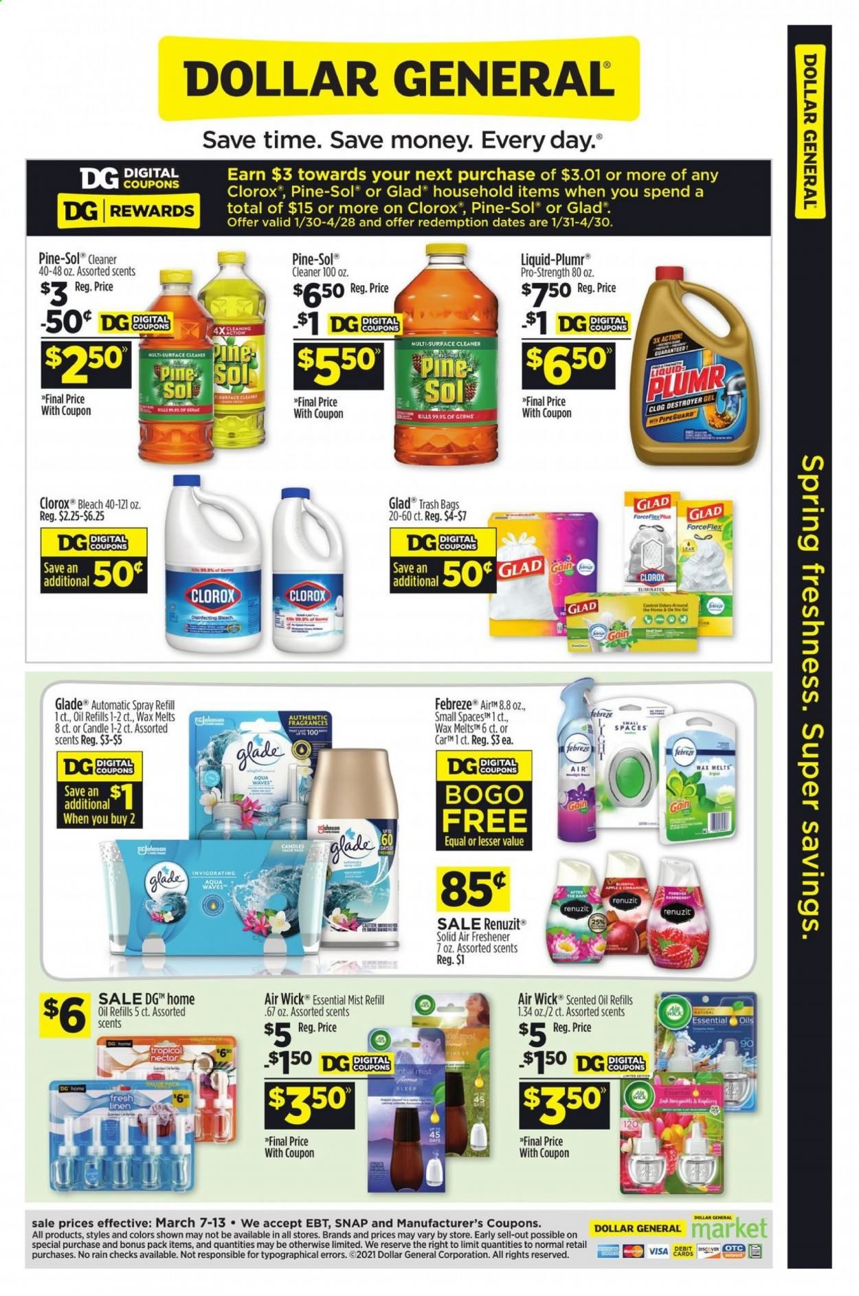 Dollar General Weekly Ad Flyer March 7 to March 13