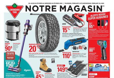 Canadian Tire (QC) Flyer February 20 to 26