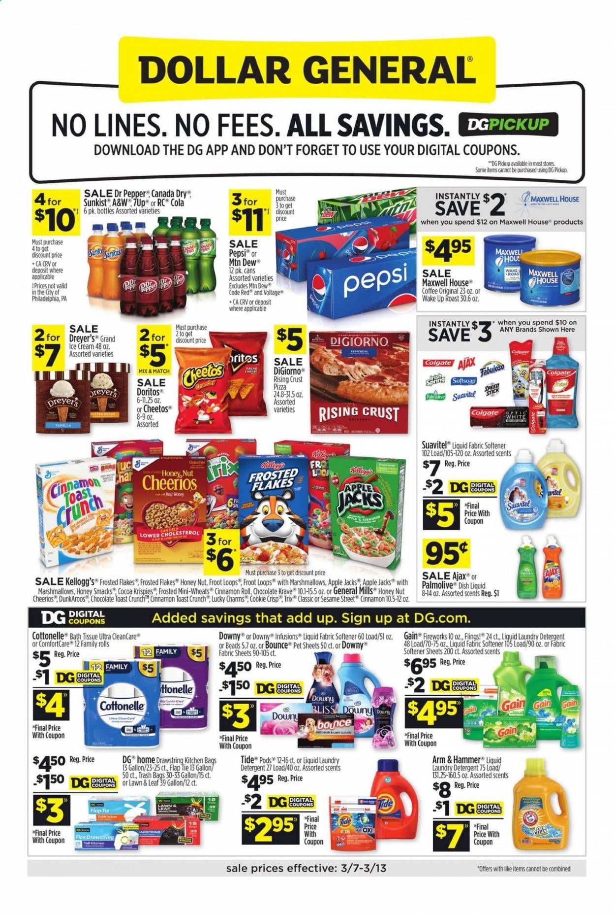 Dollar General (AZ) Weekly Ad Flyer March 7 to March 13