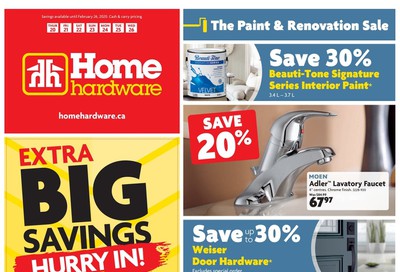 Home Hardware (ON) Flyer February 20 to 26