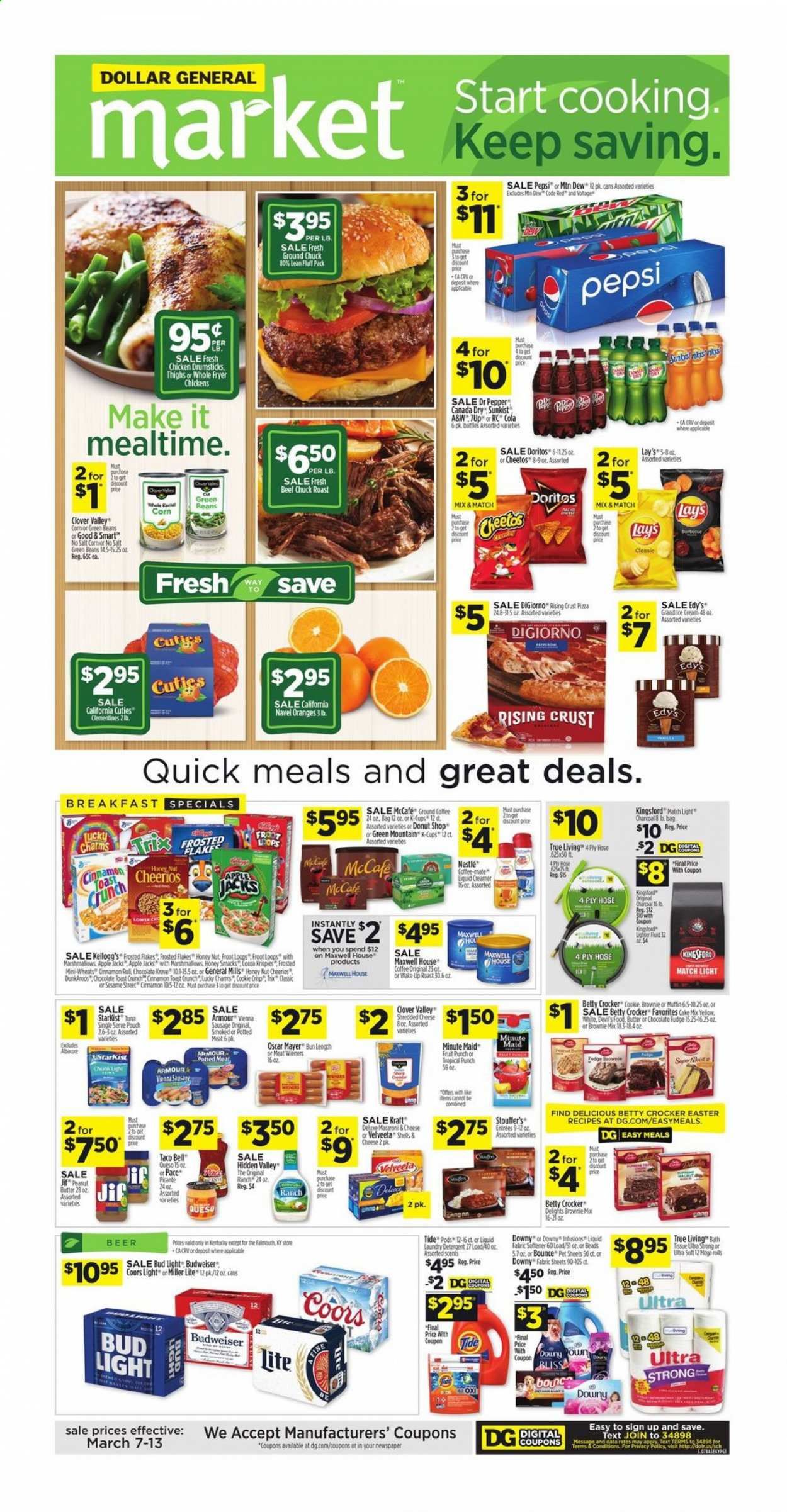 Dollar General (KY) Weekly Ad Flyer March 7 to March 13
